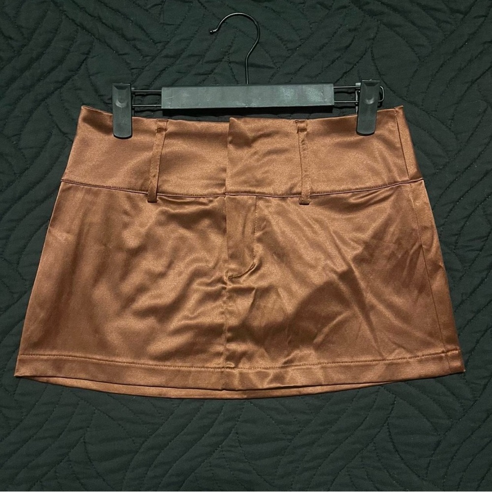Brown Mini Skirt Forever21